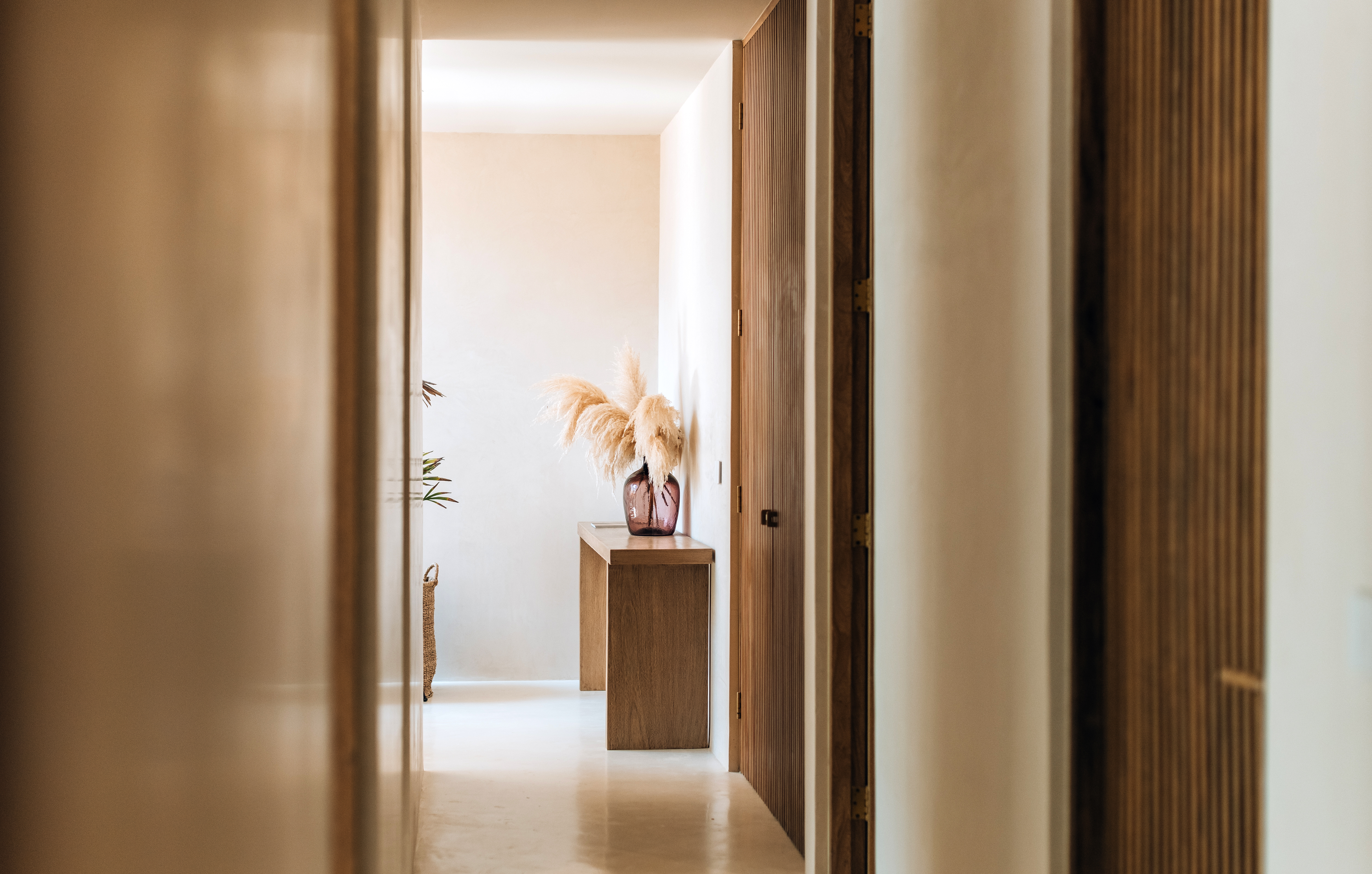 Staircase with natural light